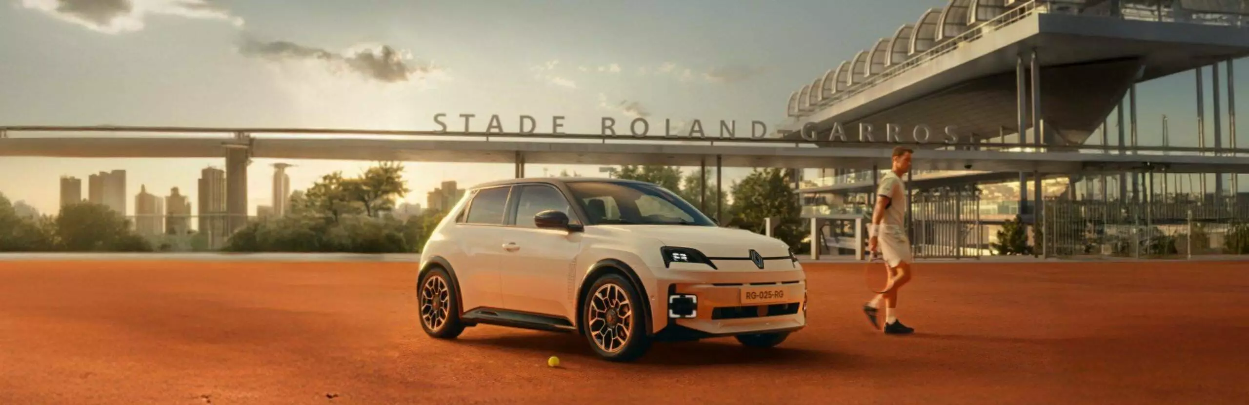 Renault 5 E-Tech Landschaftsbild